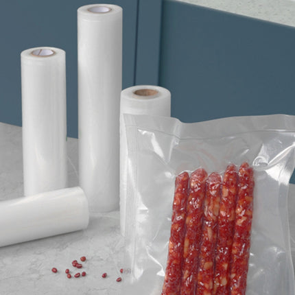 Food Vacuum Preservation Bag Grid Rice Packaging Vacuum Roll Bag, Size: 32x500cm