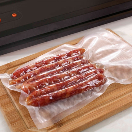 Food Vacuum Preservation Bag Grid Rice Packaging Vacuum Roll Bag, Size: 32x500cm