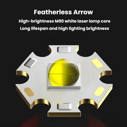 SMILING SHARK SD-Q20B High-Intensity Diving Flashlight Amphibious Magnetic Control Diving Light