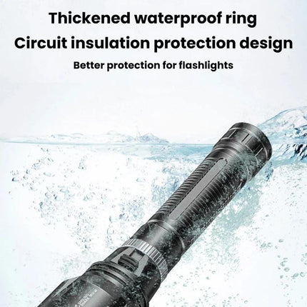 SMILING SHARK SD-Q20B High-Intensity Diving Flashlight Amphibious Magnetic Control Diving Light