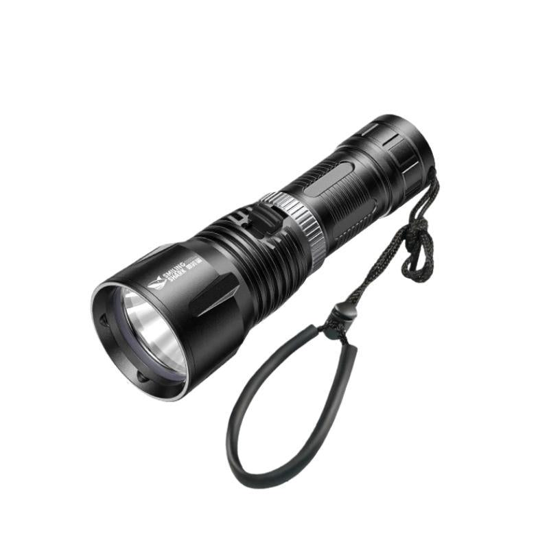 SMILING SHARK SD-Q20A High-Intensity Diving Flashlight Amphibious Magnetic Control Diving Light