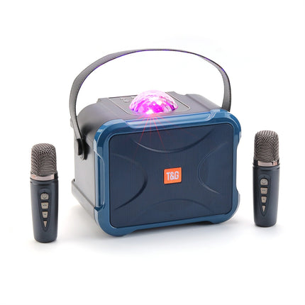T&G TG543 Colorful Integrated Handheld Karaoke Wireless Bluetooth Speaker