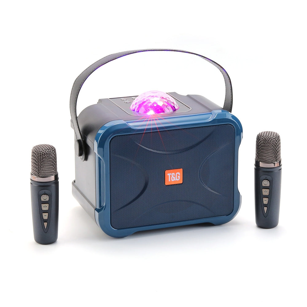 T&G TG543 Colorful Integrated Handheld Karaoke Wireless Bluetooth Speaker