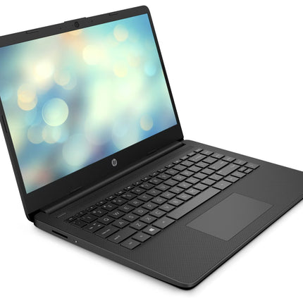 HP 14-inch Celeron-N4500/4GB/128GB SSD/Card Reader Laptop - Jet Black