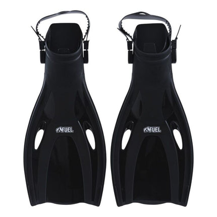 Fuel Snorkel Set 4 Piece Adult Black Transparent Black L - XL