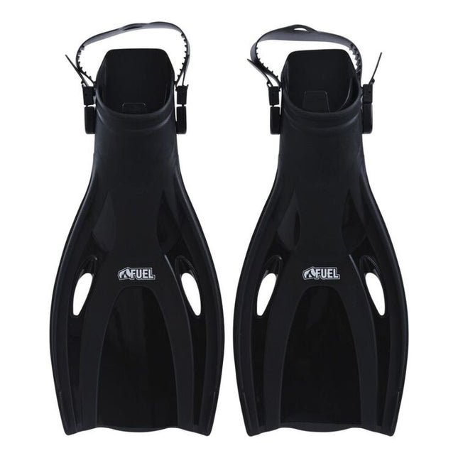Fuel Snorkel Set 4 Piece Adult Black Transparent Black L - XL