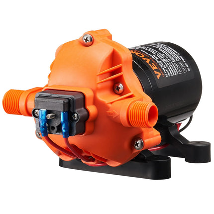 VEVOR Diaphragm Pump, 3 GPM (11.36 L/min), 3-Chamber 12 Volt DC