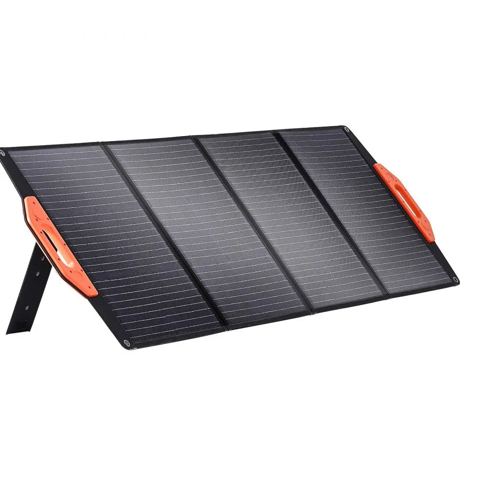 VEVOR Portable Monocrystalline Solar Panel, 120W Foldable