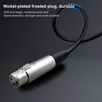 3m XLR 3-Pin Female to 1/4 inch (6.35mm) Mono Shielded Microphone Mic Cable