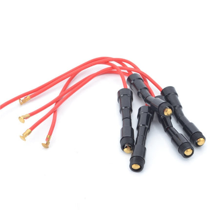 PCS Wired Fuse Holder Fuse Holder Glass Holder, Size: 5x20mm