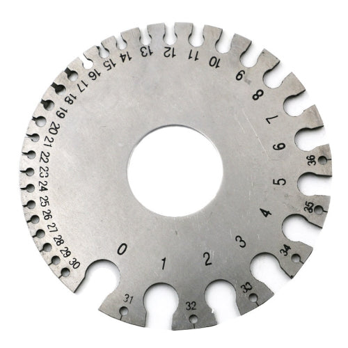 Stainless Steel Wire Gauge Model Weld Inspection Ruler Thickness Ruler Wire Welding Gauge