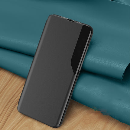 For Samsung Galaxy A13 5G Attraction Flip Holder Leather Phone Case(Sapphire Blue)