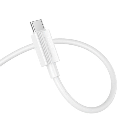 hoco X107 USB-C / Type-C to USB-C / Type-C Favor 60W Charging Data Cable, Length:1m(Grey)