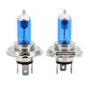 H4 Halogen Car Headlight, 2400 Lumens White Light, 12V / 100W 6000K
