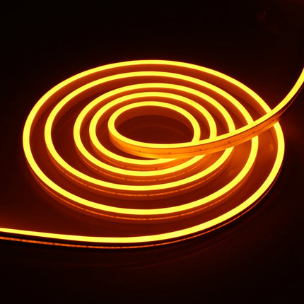 CJ-1206 12V 6A 5m IP65 Waterproof Silicone Neon LED Strip Light(Yellow)