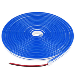 CJ-1206 12V 6A 5m IP65 Waterproof Silicone Neon LED Strip Light(Blue)