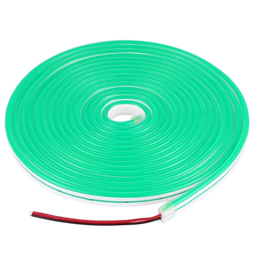 CJ-1206 12V 6A 5m IP65 Waterproof Silicone Neon LED Strip Light(Green)