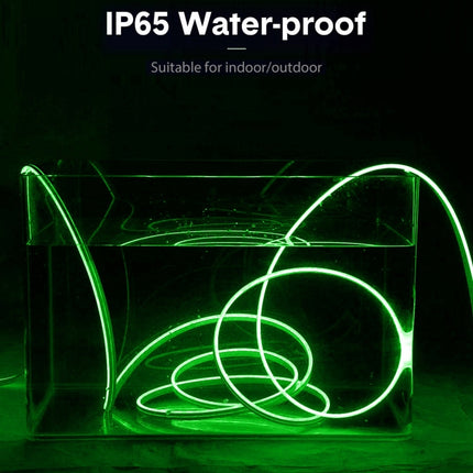 CJ-1206 12V 6A 5m IP65 Waterproof Silicone Neon LED Strip Light(Green)