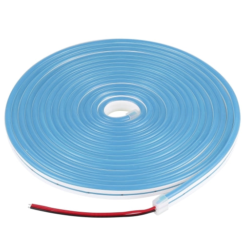 CJ-1206 12V 6A 5m IP65 Waterproof Silicone Neon LED Strip Light(Sky Blue)