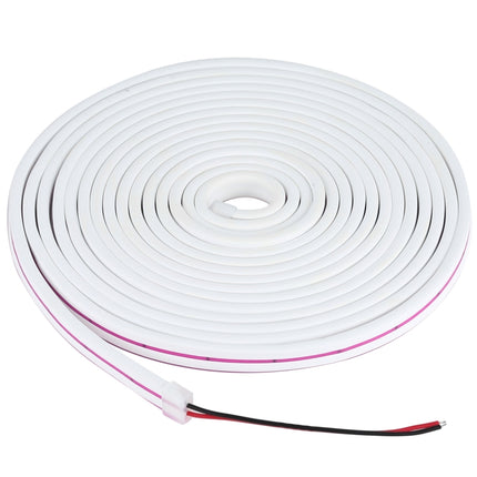 CJ-1206 12V 6A 5m IP65 Waterproof Silicone Neon LED Strip Light(Rose Red)
