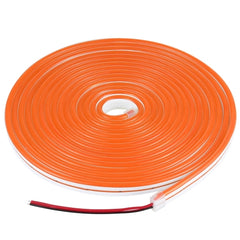 CJ-1206 12V 6A 5m IP65 Waterproof Silicone Neon LED Strip Light(Orange)