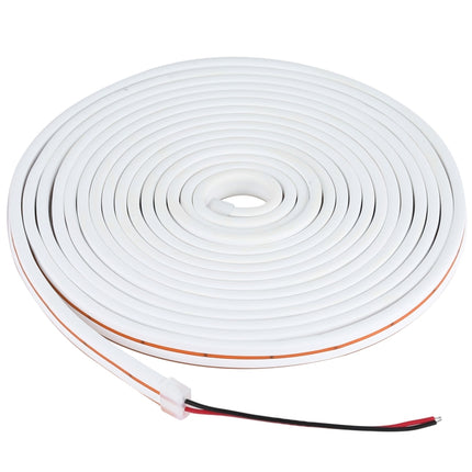 CJ-1206 12V 6A 5m IP65 Waterproof Silicone Neon LED Strip Light(Orange)