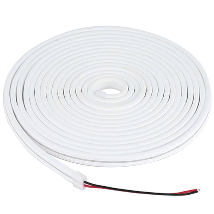 CJ-1206 12V 6A 5m IP65 Waterproof Silicone Neon LED Strip Light(White)