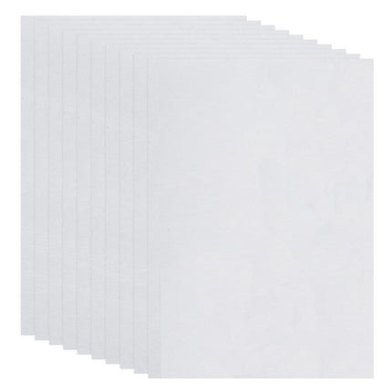 10pcs 21 x 30cm Odorless A4 Water-Soluble Adhesive Non-Woven Fabric Self-Adhesive DIY Embroidery Paper