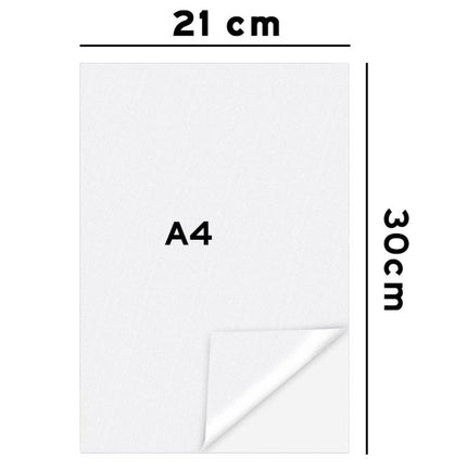 10pcs 21 x 30cm Odorless A4 Water-Soluble Adhesive Non-Woven Fabric Self-Adhesive DIY Embroidery Paper