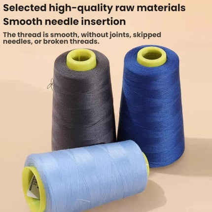 Household Sewing Thread Fine Polyester Thread For Sewing Clothes, Color: Brown 870