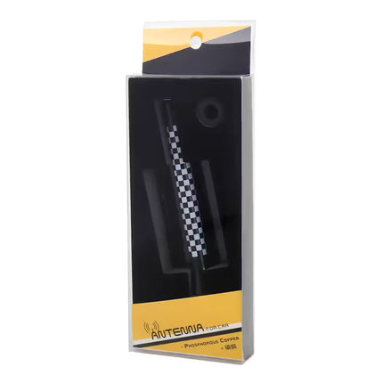 Long Universal Car Antenna Aerial 10.5cm (Black+White)