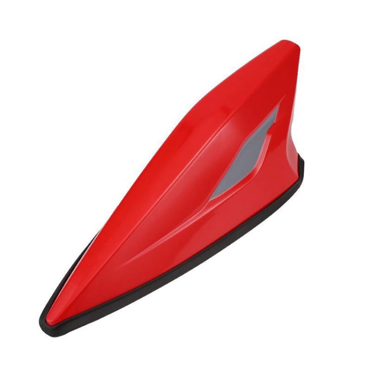 Car Shark Fin Radio Aerials Antenna, with Signal Reception(Red)