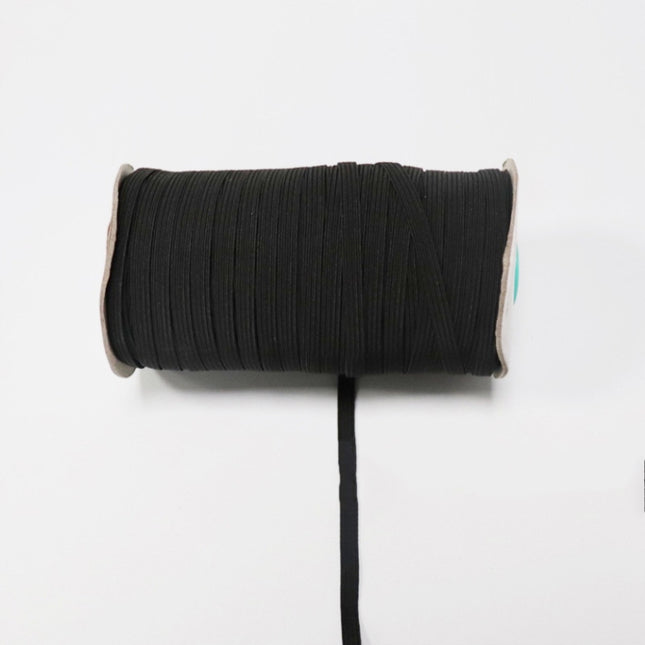 Stretch Rope Clothing Elastic Ribbon Trim Sewing Fabric DIY Garment Accessories, Width:12mm 82 Yards(Black)