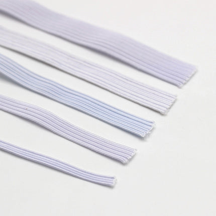 Stretch Rope Clothing Elastic Ribbon Trim Sewing Fabric DIY Garment Accessories, Width:12mm 82 Yards(White)