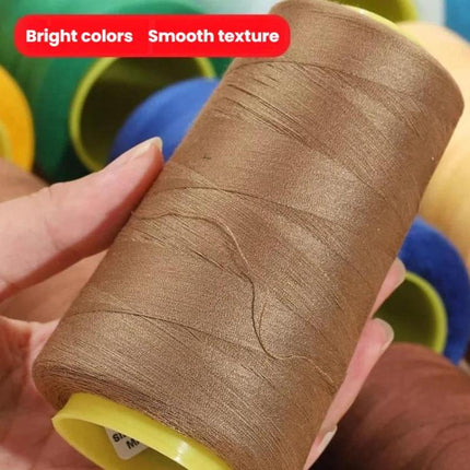 Household Sewing Thread Fine Polyester Thread For Sewing Clothes, Color: Gray 366