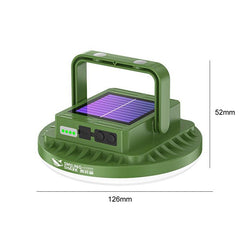 SMILING SHARK LY-8336-S Solar-Powered Camping Light Portable Outdoor Lighting Lamp, Spec: Small