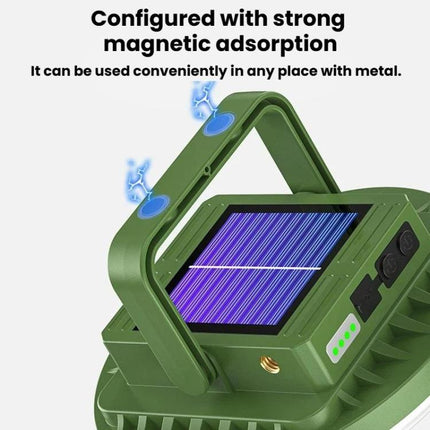 SMILING SHARK LY-8336-S Solar-Powered Camping Light Portable Outdoor Lighting Lamp, Spec: Small
