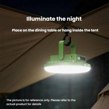 SMILING SHARK LY-8336-S Solar-Powered Camping Light Portable Outdoor Lighting Lamp, Spec: Small