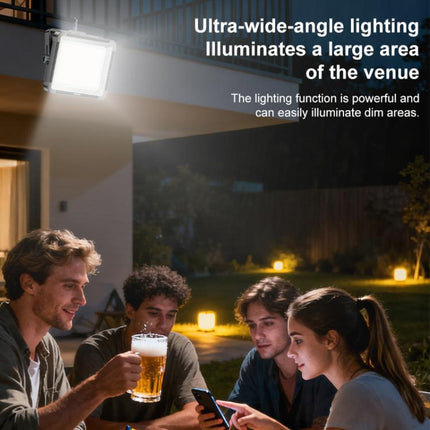Yesido DH17 High Brightness Outdoor Floodlight Emergency Light(Black)