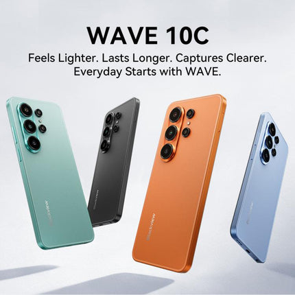 Blackview WAVE 10C, 4GB+32GB, 6.88 inch Android 16 Unisoc UMS312 / T310 Quad Core, Network: 4G, OTG (Orange)