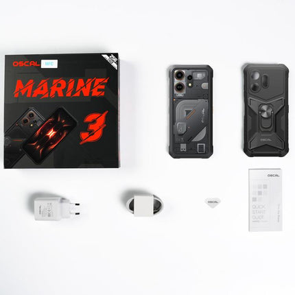 Blackview Oscal Marine 3, 8GB+128GB, 6.56 inch Android 16 MT6769V/CB Helio G81 Octa Core, Network: 4G, OTG, NFC (White)