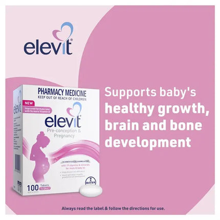 Elevit Pre-conception & Pregnancy 100 Tablets