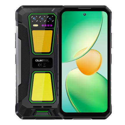 Oukitel WP58 Pro Rugged Phone, 8GB+256GB, Side Fingerprint Identification, 6.7 inch Android 15 UMS9621S Octa Core, NFC, OTG, Network: 5G (Green)