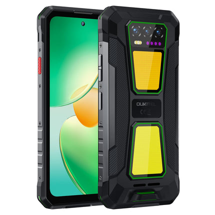 Oukitel WP58 Pro Rugged Phone, 8GB+256GB, Side Fingerprint Identification, 6.7 inch Android 15 UMS9621S Octa Core, NFC, OTG, Network: 5G (Green)