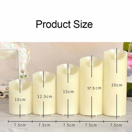 LED Electronic Candle Light Birthday Wedding Home Decoration Props Candle Holder, Rechargeable, Size: 7.5 x 10CM