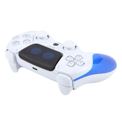 CT-400 Wireless Game Controller for Sony PS5(White Blue)