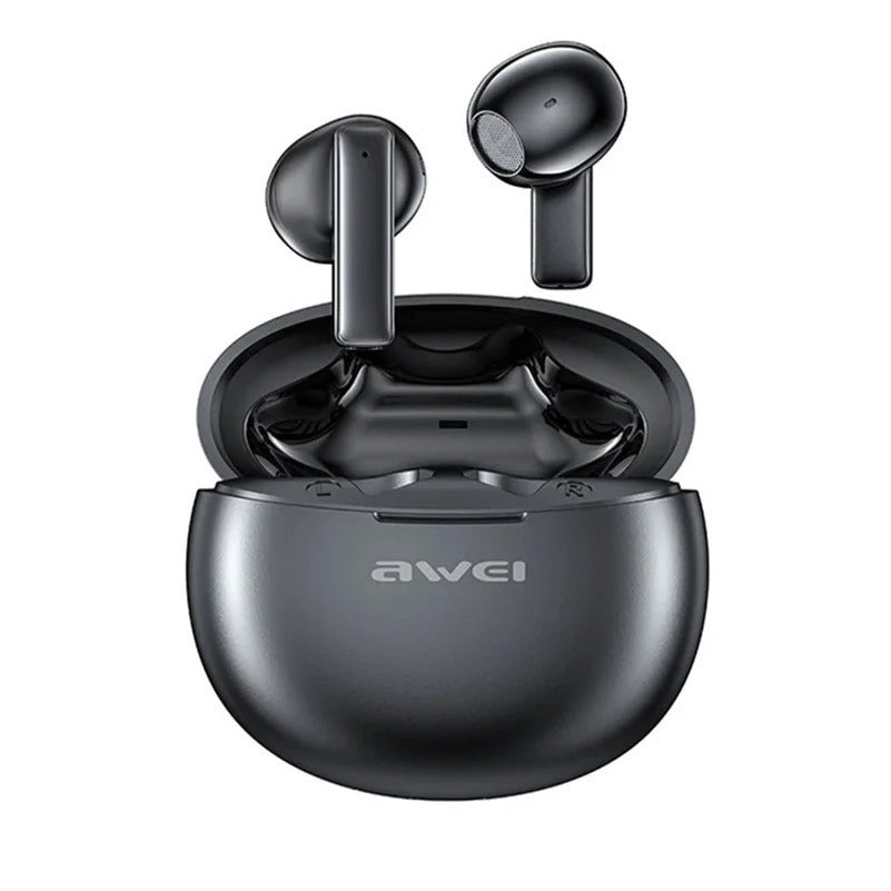 awei T87 True Wireless Bluetooth Sports Earphone(Black)