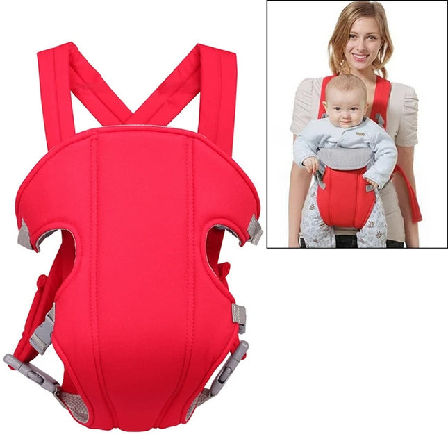 Multiposition Safety Baby Carrier Backpack(Red)
