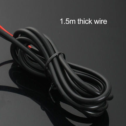 Motorcycle Dual USB Mobile Phone Charger 5V 3A Fast Charging(Black)