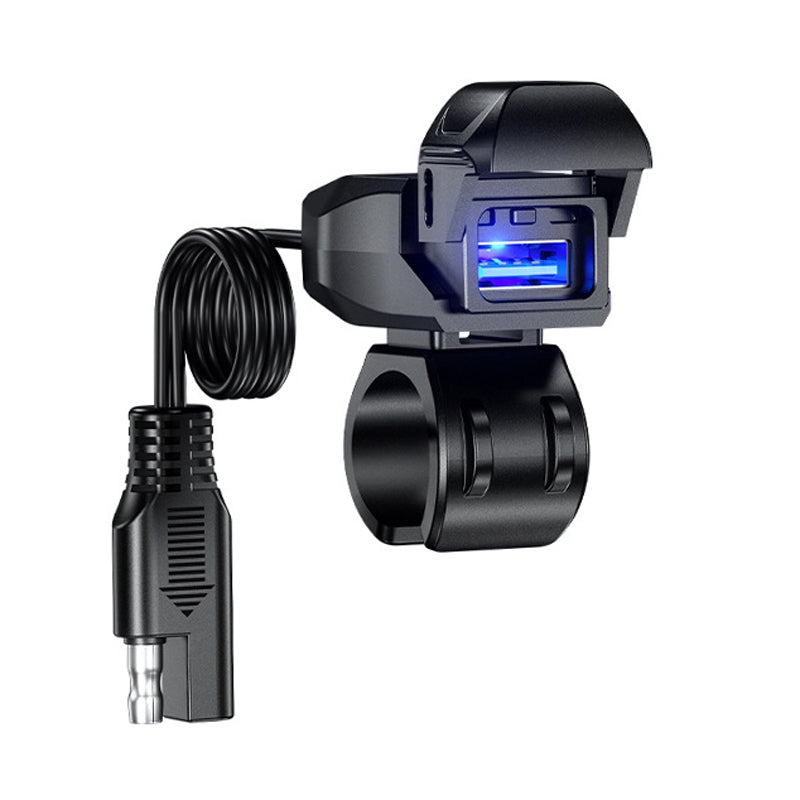 Kewig Motorcycle Phone Charger Outdoor Riding Fast Charging Waterproof USB Charging Stand, Model: B10-A